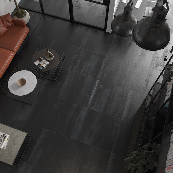 Ivy Hill Tile Hempstead 24" x 24" Porcelain Metal Look Wall & Floor